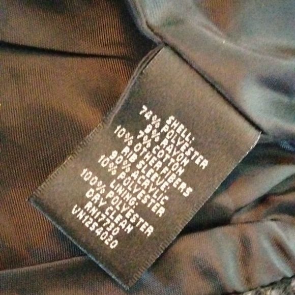 Mossimo gray and black sweater Moto jacket size Medium - Picture 11 of 14